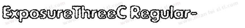 ExposureThreeC Regular字体转换